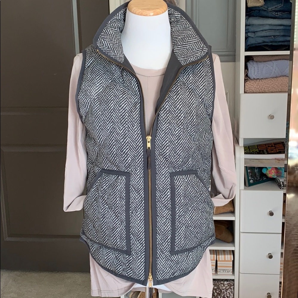 J. Crew Quilted Puffer Vest